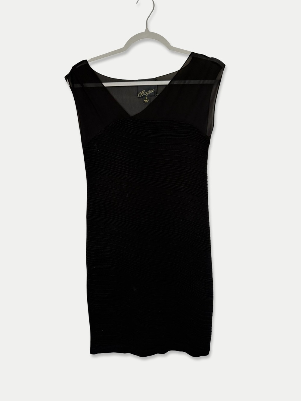 McGinn Mini Dress Size M Black GUC